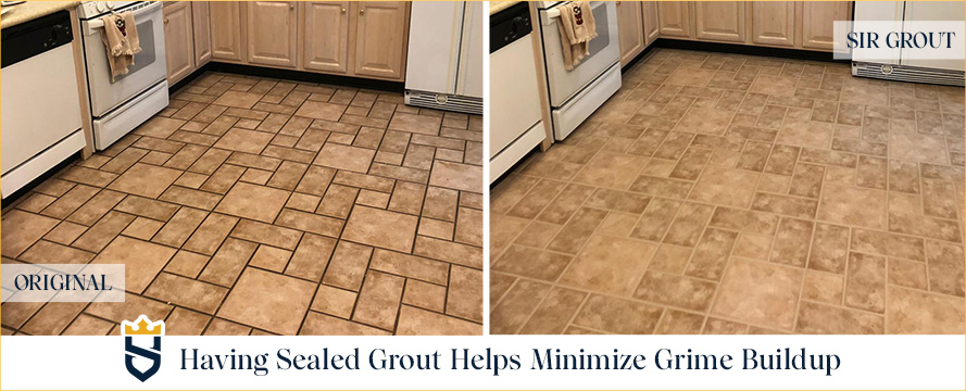 Having Sealed Grout Helps Minimize Grime Buildup