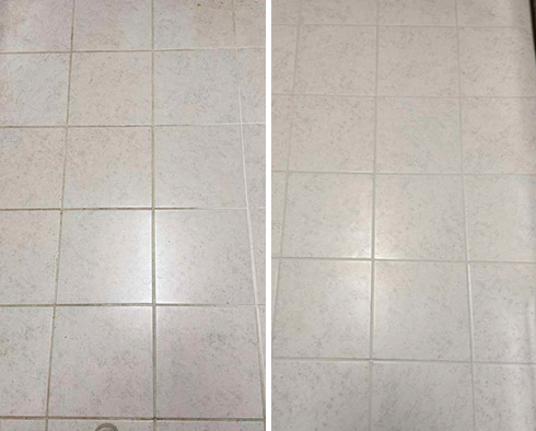 Floor Restored by Our Tile and Grout Cleaners in Longwood, FL