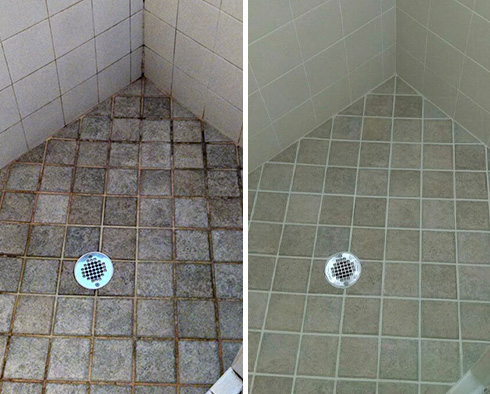 Shower Restored by Our Tile and Grout Cleaners in Leesburg, FL 