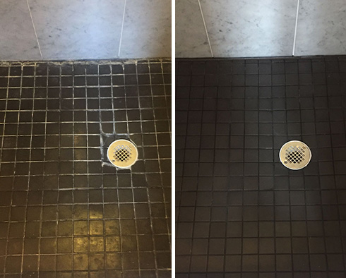 Shower Restored by Our Tile and Grout Cleaners in The Villages, FL