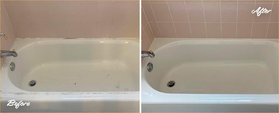 Tubshower Before and After Our Grout Sealing in Longwood, FL